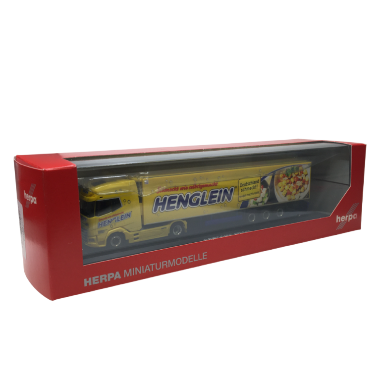 DAF XG+ semi remorque réfrigéré, henglein/Gnocci - HERPA 122313 - HO 1/87