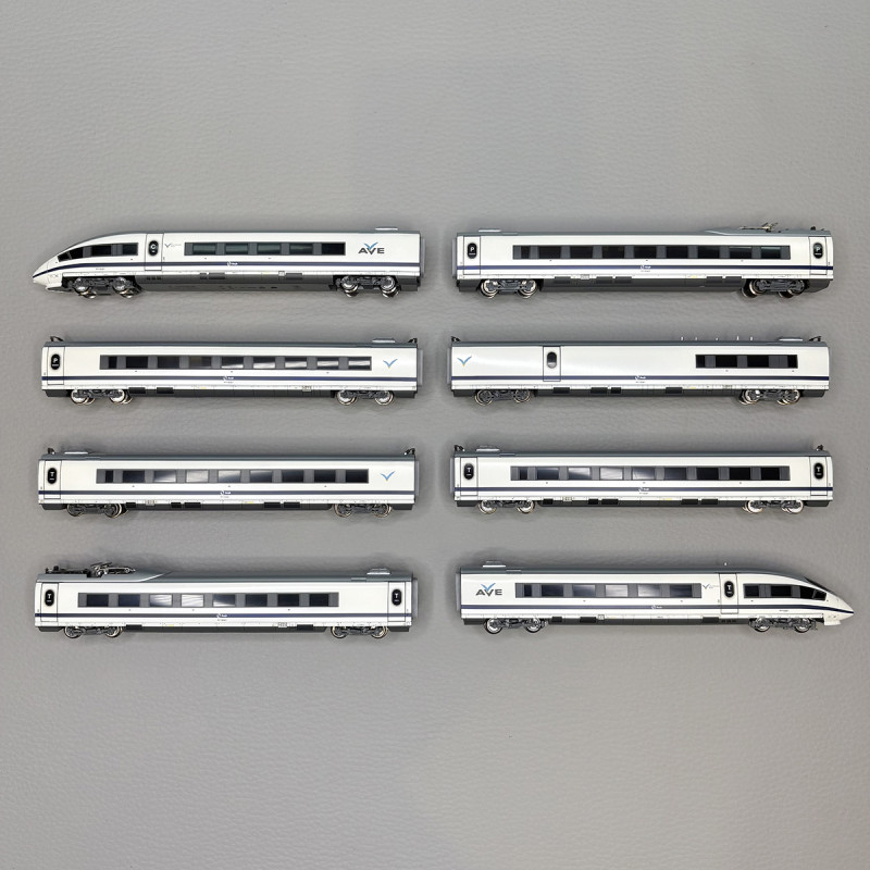 AVE S-103, 8 éléments, livrée bleue d'origine, Renfe - ARNOLD HN2611