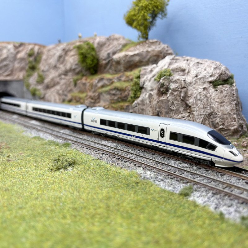 AVE S-103, 8 éléments, livrée bleue d'origine, Renfe, Ep. V - ARNOLD HN2611 - N 1/160