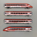 Trenitalia, 4 éléments, "Frecciarossa 1000", nouvelle livrée, FS - ARNOLD HN2619S