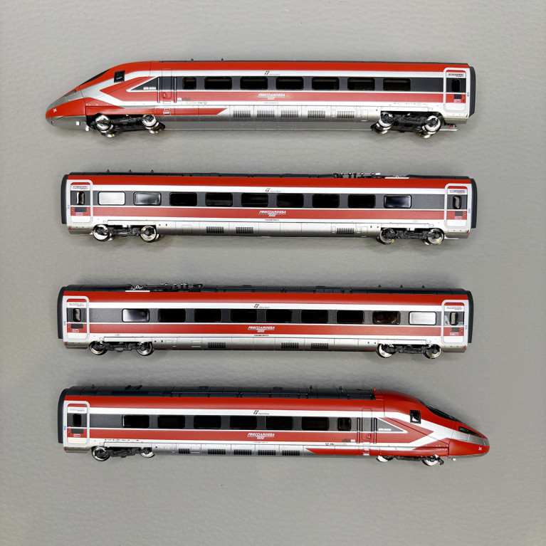 Trenitalia, 4 éléments, "Frecciarossa 1000", nouvelle livrée, FS - ARNOLD HN2619S