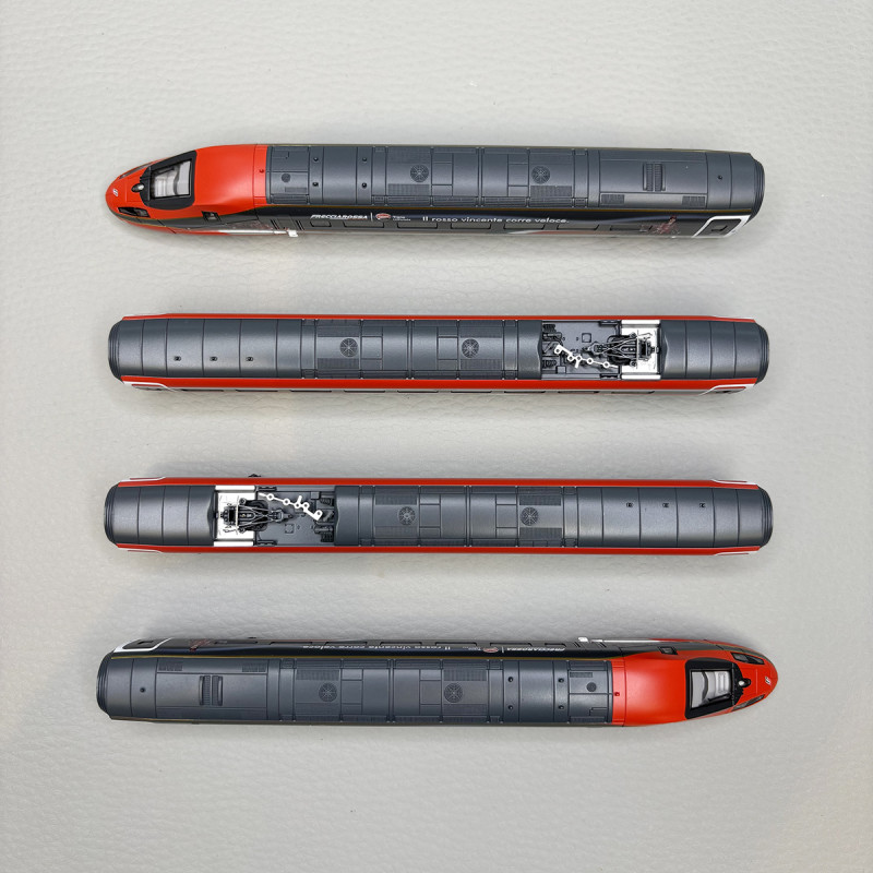 Trenitalia, 4 éléments, "Frecciarossa 1000", pub Ducati, FS - ARNOLD HN2620