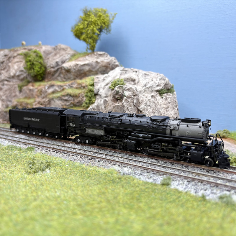 Locomotive à vapeur 3969, "Challenger", Union Pacific, USA, Ep. III, digital son - MINITRIX 16488 - N 1/160
