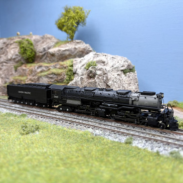 Locomotive à vapeur 3969, "Challenger", Union Pacific, USA, Ep. III, digital son - MINITRIX 16488 - N 1/160