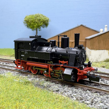 Locomotive à vapeur BR 89 853(ex K.Bay.Sts.B., R 3/3), DB, Ep. III, digital son - MINITRIX 16890 - N 1/160
