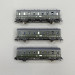 3 voitures 2CL, 2 x B 541 et Btr 541, RDA - MINITRIX 18277