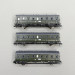 3 voitures 2CL, 2 x B 541 et Btr 541, RDA - MINITRIX 18277