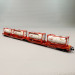 Wagon double poche articulé Sdggmrs 738/T3000e, "TWS", ÖBB - FLEISCHMANN 6660054