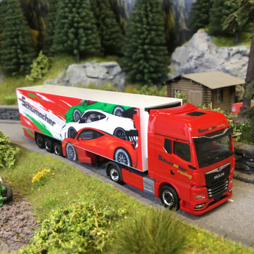 MAN TGX GX Sz, rouge, 2016 - HERPA 316767 - HO 1/87
