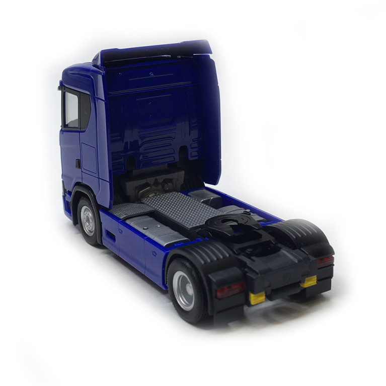 Scania CS20 ND, bleu - HERPA 310192-003 - HO 1/87