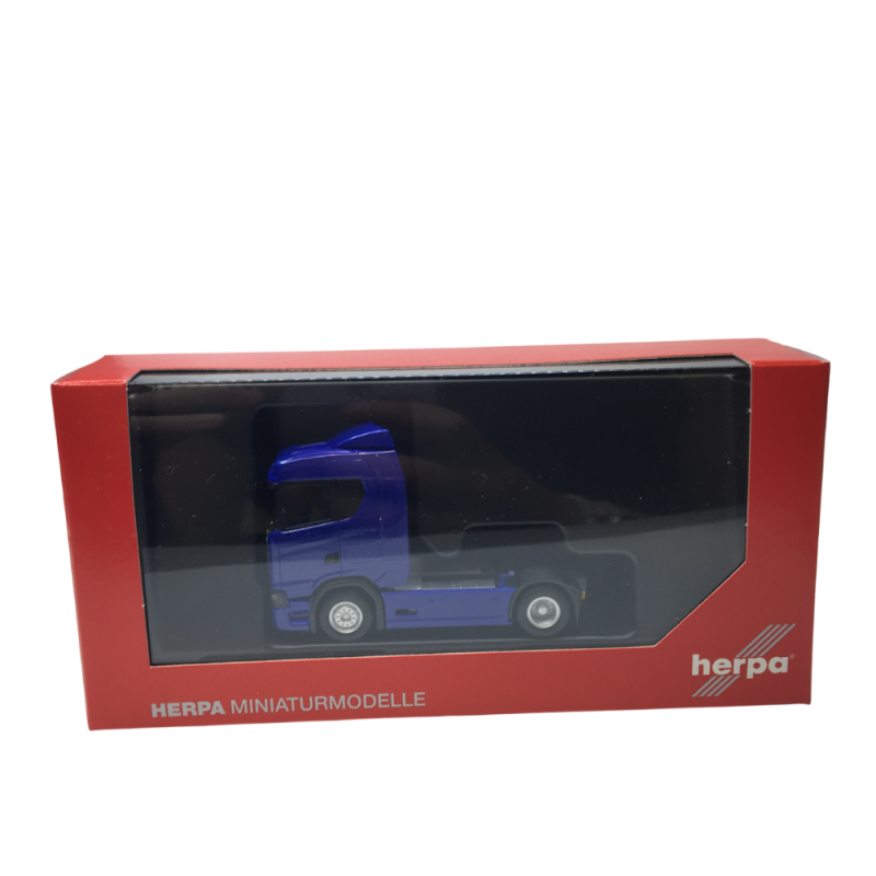 Scania CS20 ND, bleu - HERPA 310192-003 - HO 1/87