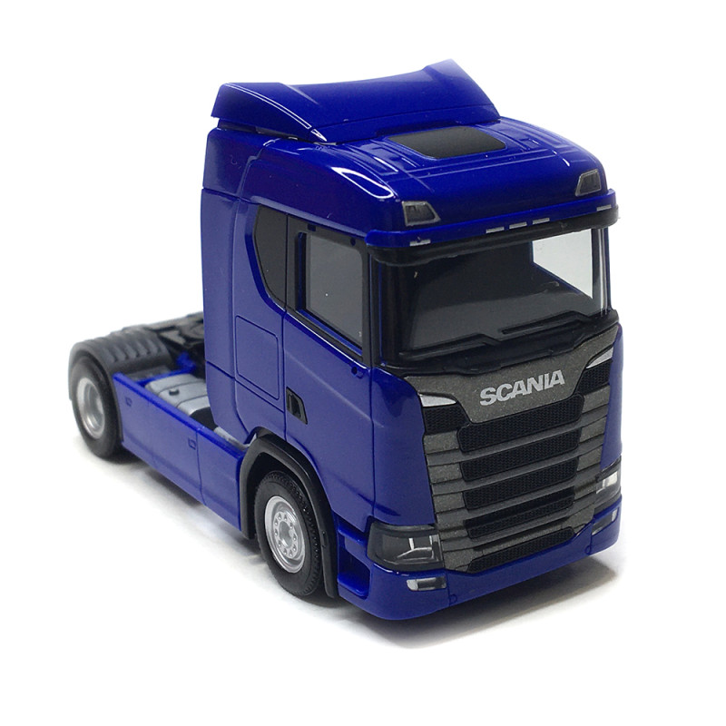 Scania CS20 ND, bleu - HERPA 310192-003 - HO 1/87