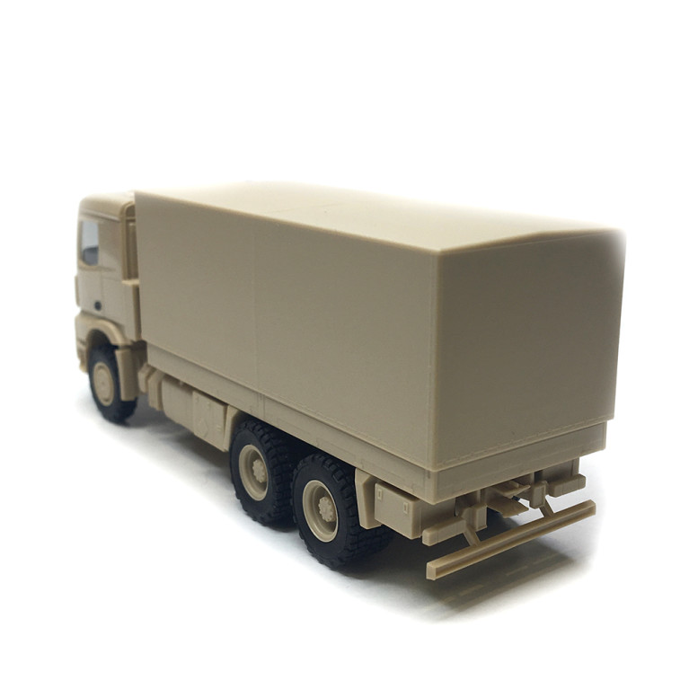 Mercedes-Benz Arocs plateau/bâche, beige - HERPA 747202 - HO 1/87