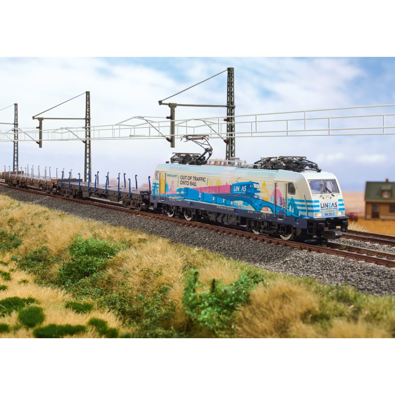 Coffret de démarrage train de marchandises, LINEAS / CFL / AAE - MINITRIX 11165
