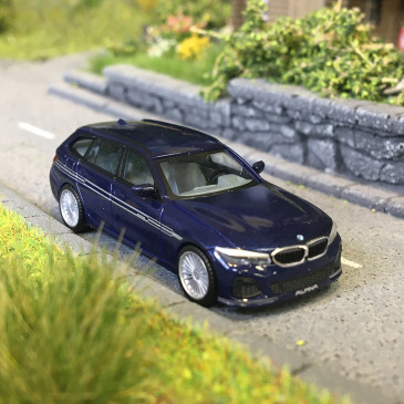 BMW Alpina B3 (G21) touring, bleu - HERPA 430906-002 - HO 1/87