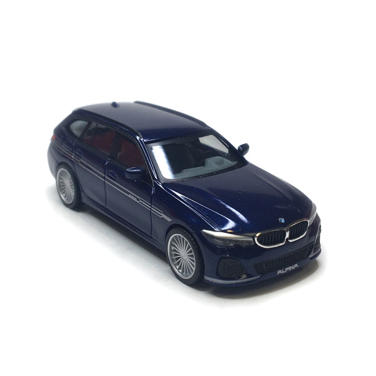 BMW Alpina B3 (G21) touring, bleu - HERPA 430906-002 - HO 1/87