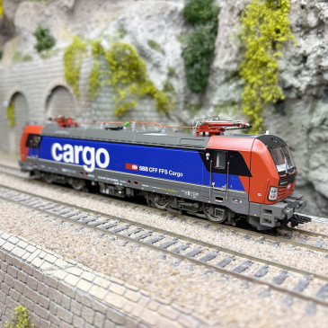 Locomotive électrique Vectron BR 193 061-9, CFF Cargo, Ep. VI, digital son - MARKLIN 39337 - HO 1/87