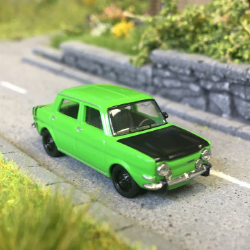 Simca Rallye II, vert, 1972 - HERPA 024358-005 - HO 1/87