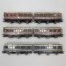 3 paires de voitures type prussienne, Eclairage, KPEV - MARKLIN 42047