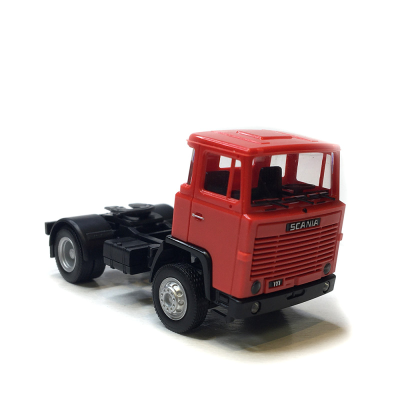 Scania 111 2 essieux, noir, 1975 - HERPA 318976 - HO 1/87