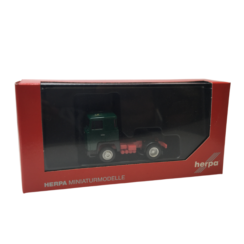 Scania 141 2 essieux, vert foncé, 1977 - HERPA 318969-002 - HO 1/87