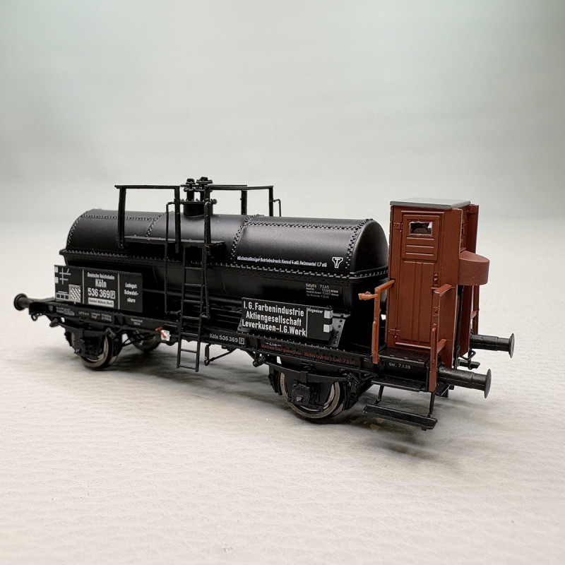 Wagon citerne type Z, transport produit chimique, DRG - BRAWA 50080