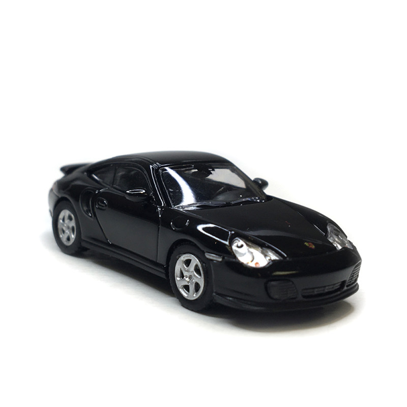Porsche 911 (996) Turbo coupé, noir, 2000 - Minichamps 870068174 - 1/87