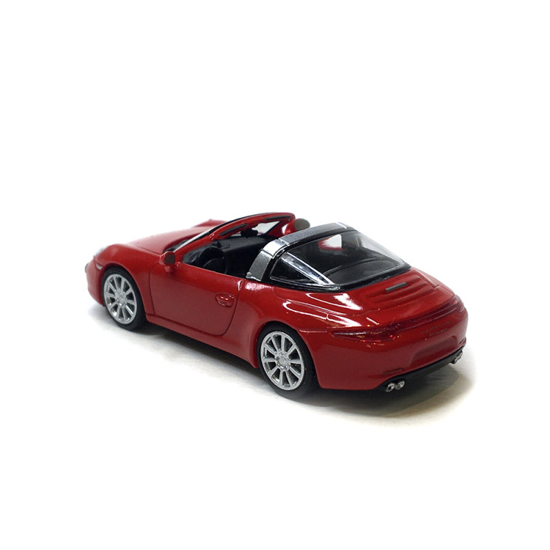 Porsche 911 (991) Targa, rouge, 2014 - Minichamps 870068041 - 1/87