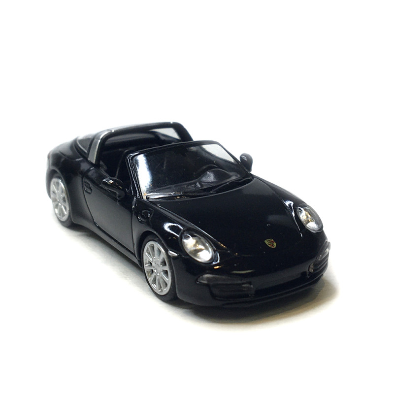 Porsche 911 (991) Targa, noir, 2014 - Minichamps 870068044 - 1/87