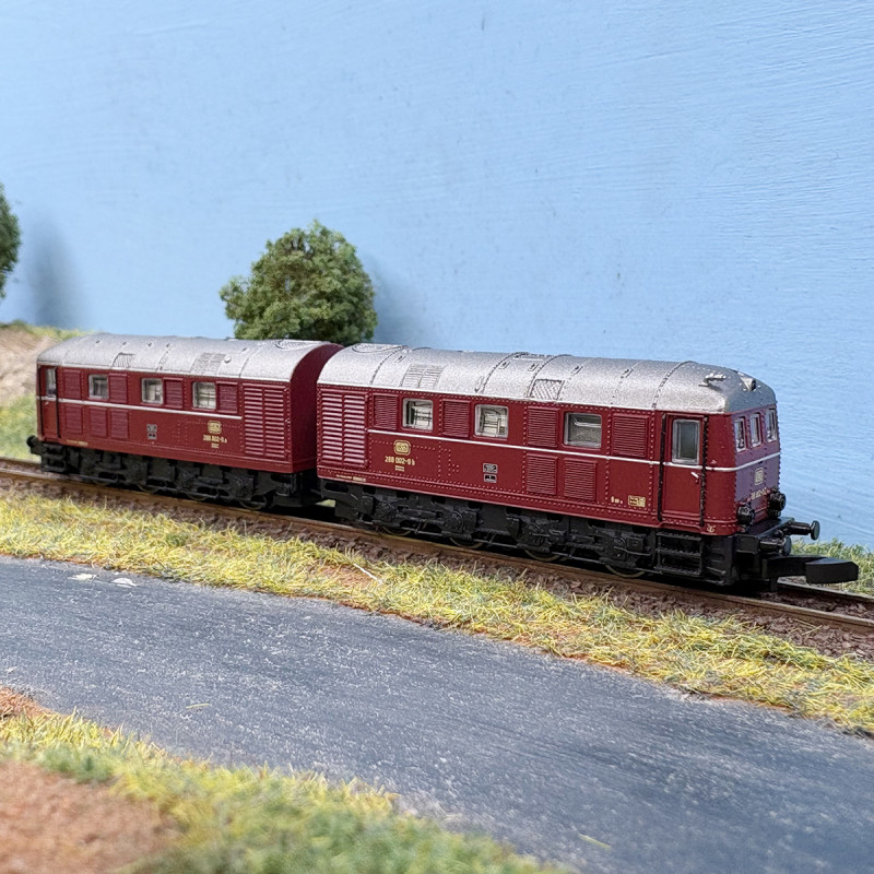 Locomotive Diesel Roco V 80 DB - Échelle HO - Époque 3 - Analogique