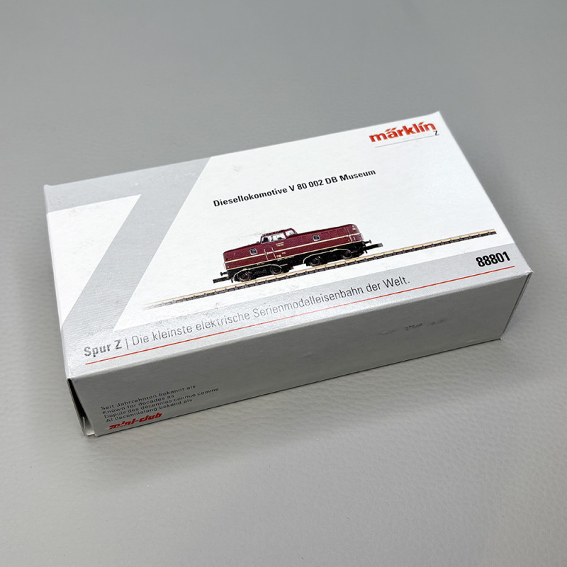 Locomotive diesel V 80 002, DB (musée de Nuremberg) - MARKLIN 88801 Locomotive diesel V 80 002, DB (musée de Nuremberg) - MARKLIN 88801