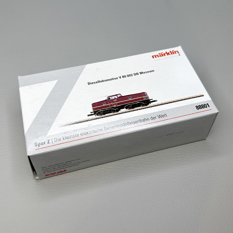 Locomotive diesel V 80 002, DB (musée de Nuremberg) - MARKLIN 88801 Locomotive diesel V 80 002, DB (musée de Nuremberg) - MARKLIN 88801