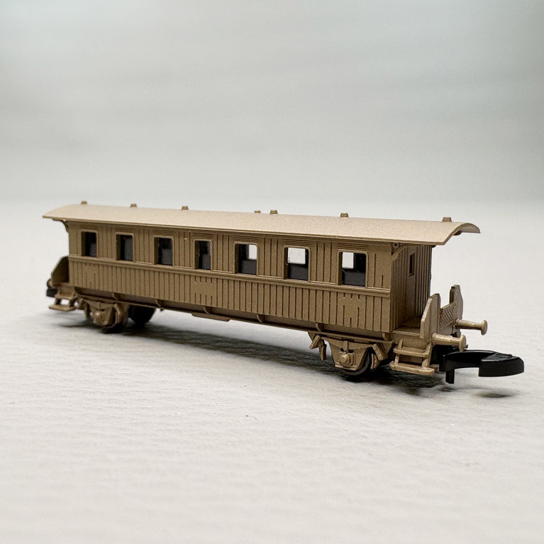Voiture à plateforme en bronze véritable, collection - MARKLIN 87003