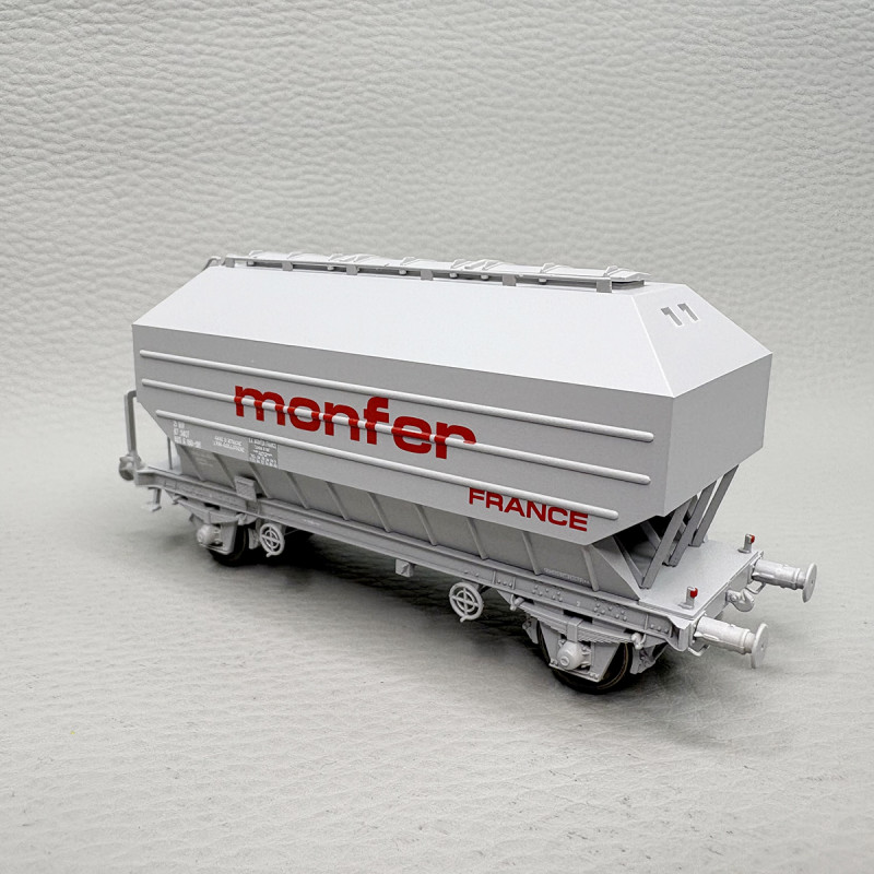 Wagon céréalier Frangeco B, "Monfer France", SNCF - REE WB-897