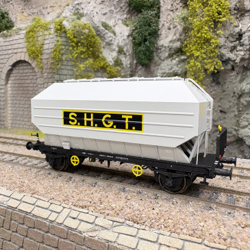 Wagon céréalier Frangeco B, "S.H.G.T.", SNCF, Ep. III - REE WB-895 - HO 1/87