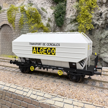 Wagon céréalier Frangeco B, "Algeco", SNCF, Ep. III - REE WB-899 - HO 1/87