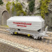 Wagon céréalier Frangeco B, Transcéréales "Unigrains", SNCF, Ep. IV et V - REE WB-898 - HO 1/87