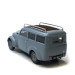 Renault Juvaquatre, break vitré grise avec galerie, 1937 - Ree Modeles CB211- HO 1/87