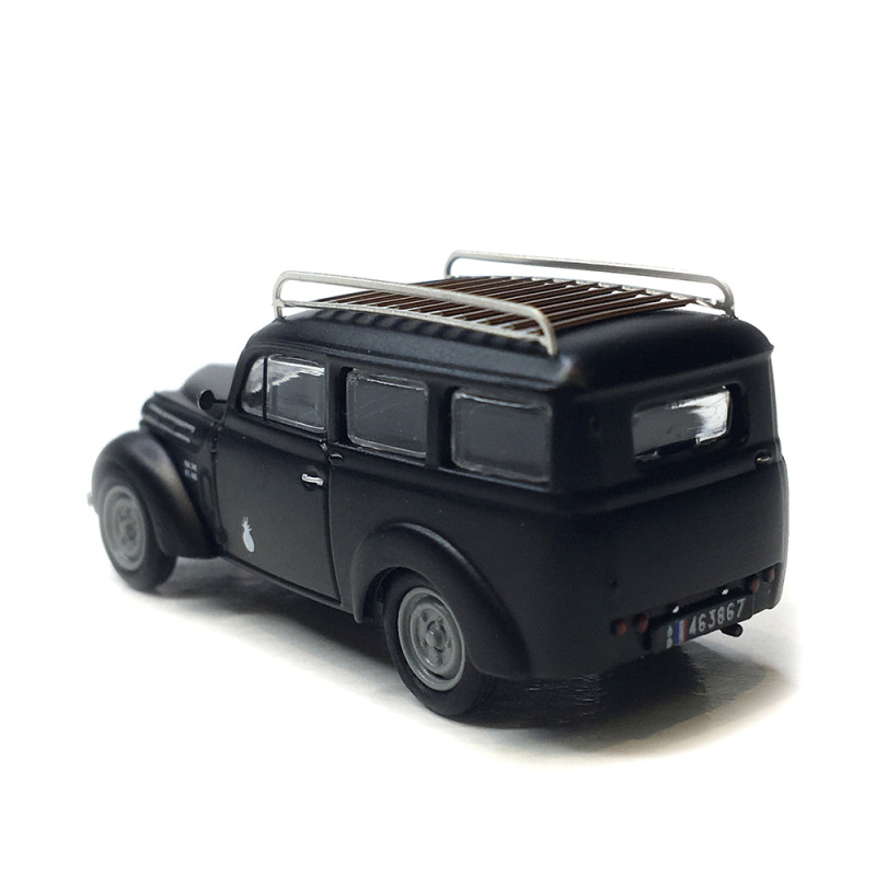 Renault Juvaquatre break vitré (Gendarmerie), 1937 - Ree Modeles CB202 - HO 1/87