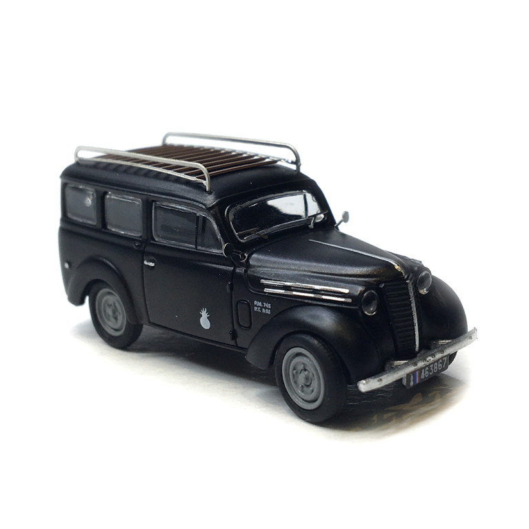 Renault Juvaquatre break vitré (Gendarmerie), 1937 - Ree Modeles CB202 - HO 1/87