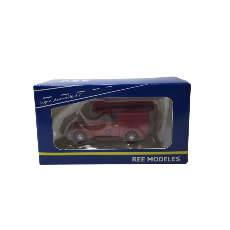 Renault Juvaquatre (Pompier), 1937 - Ree Modeles CB203 - HO 1/87