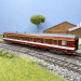 Voiture UIC Y A9, 1CL, ex-Le Capitole, bande de classe jaune, SNCF, Ep. IV - REE NW-331 - N 1/160