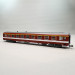 Voiture UIC Y A9, 1CL, ex-Le Capitole, bande de classe jaune, SNCF - REE NW-332