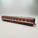Voiture UIC Y A9, 1CL, ex-Le Capitole, bande de classe jaune, SNCF - REE NW-341