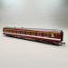Voiture UIC Y A9, 1CL, ex-Le Capitole, bande de classe jaune, SNCF - REE NW-341