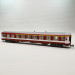 Voiture UIC Y A7D, mixte fourgon/1CL, ex-Le Capitole, bande de classe jaune, SNCF - REE NW-342