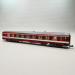 Voiture UIC Y A7D, mixte fourgon/1CL, ex-Le Capitole, bande supérieure blanche, SNCF - REE NW-343