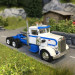 Peterbilt 281, blanc et bleu, 1955 - BREKINA 85761 - HO 1/87