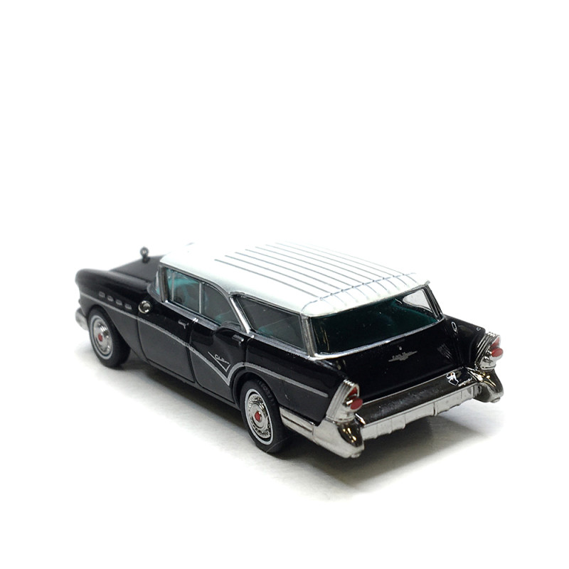 Buick Century caballero, noir et blanc, 1957 - BREKINA 18177 - HO 1/87