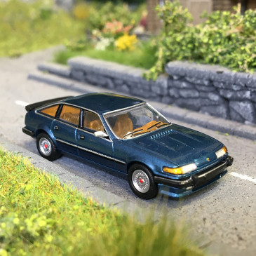 Rover 3500 SD1, bleu métallisé, 1982 - BREKINA 15151 - HO 1/87